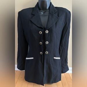 Sooooo Crazy by Rina Rossi blazer • early 90s VINTAGE • size 6